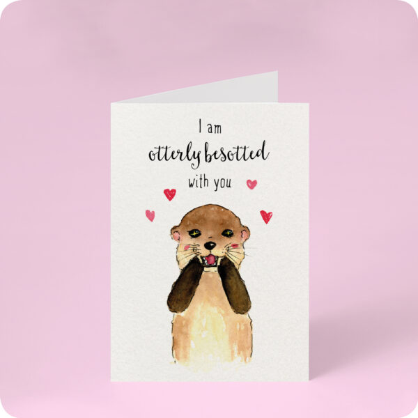 Otterly Besotted Card