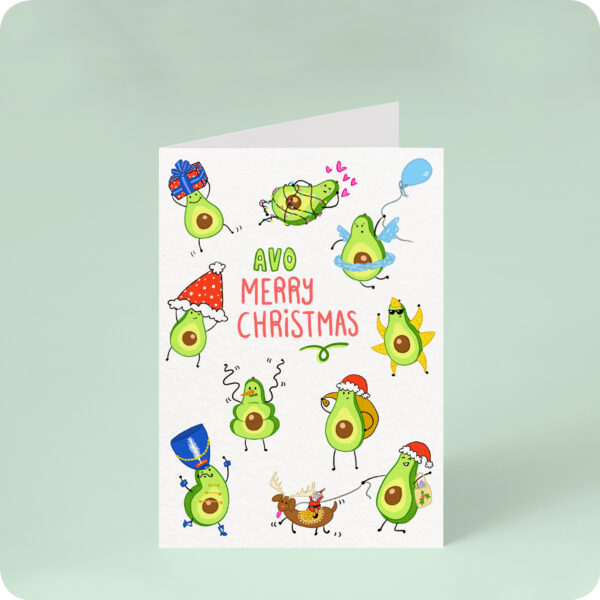 Avo Merry Christmas Card
