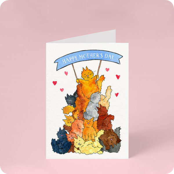 Fluff Stack Mother's Day Card