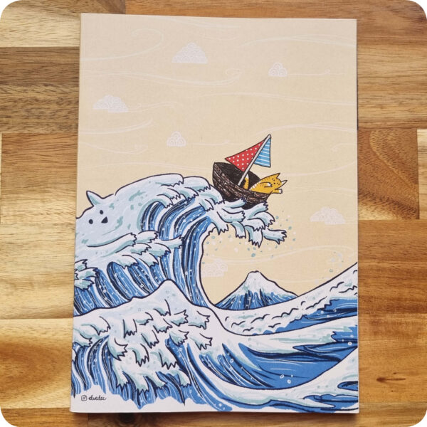 Great Cat Wave Notebook