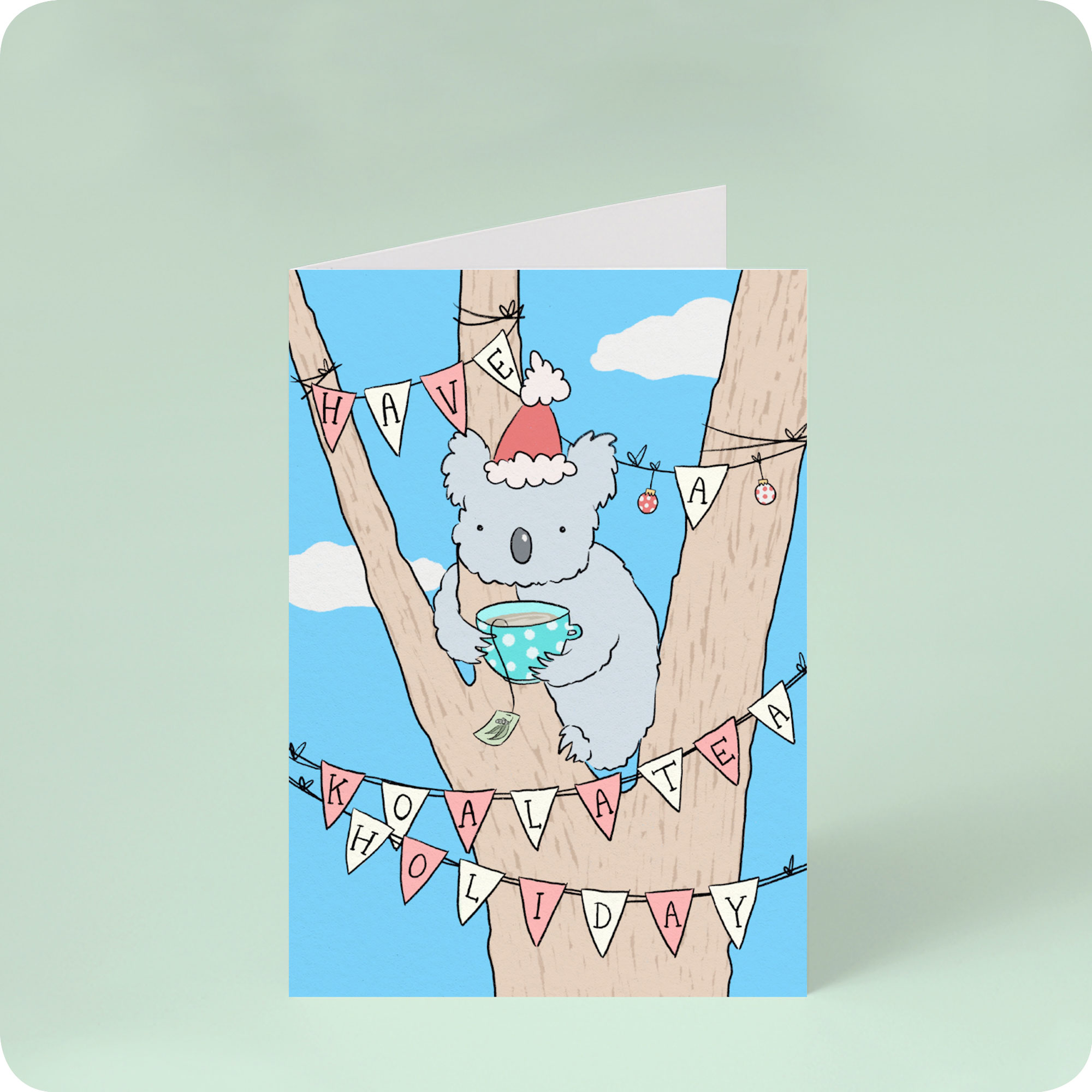 KoalaTea Holiday Christmas Card
