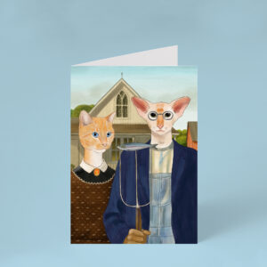 American GothiCats Card